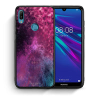 Thumbnail for Θήκη Huawei Y6 2019 Aurora Galaxy από τη Smartfits με σχέδιο στο πίσω μέρος και μαύρο περίβλημα | Huawei Y6 2019 Aurora Galaxy case with colorful back and black bezels