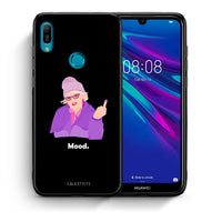 Thumbnail for Θήκη Huawei Y6 2019 Grandma Mood Black από τη Smartfits με σχέδιο στο πίσω μέρος και μαύρο περίβλημα | Huawei Y6 2019 Grandma Mood Black case with colorful back and black bezels