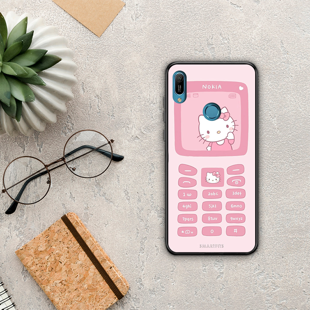 Hello Kitten - Huawei Y6 2019 case