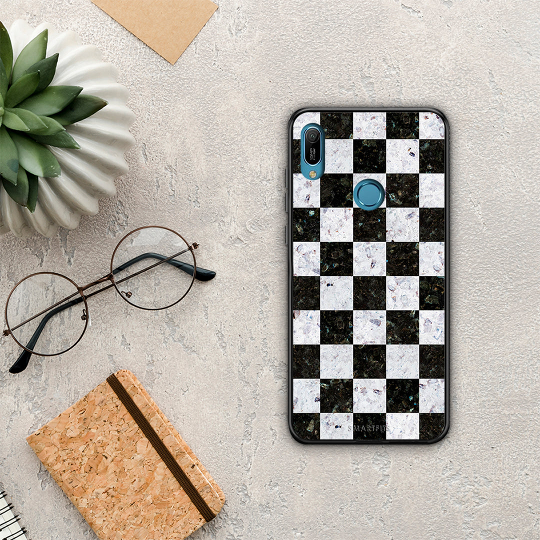Marble Square Geometric - Huawei Y6 2019 case