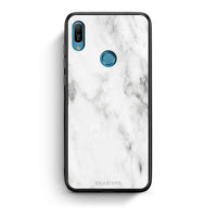 Thumbnail for 2 - Huawei Y6 2019 White marble case, cover, bumper