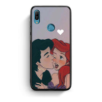 Thumbnail for Huawei Y6 2019 Mermaid Love Θήκη Αγίου Βαλεντίνου από τη Smartfits με σχέδιο στο πίσω μέρος και μαύρο περίβλημα | Smartphone case with colorful back and black bezels by Smartfits