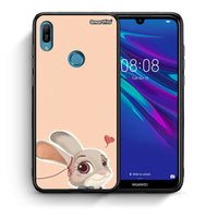 Thumbnail for Θήκη Huawei Y6 2019 Nick Wilde And Judy Hopps Love 2 από τη Smartfits με σχέδιο στο πίσω μέρος και μαύρο περίβλημα | Huawei Y6 2019 Nick Wilde And Judy Hopps Love 2 case with colorful back and black bezels