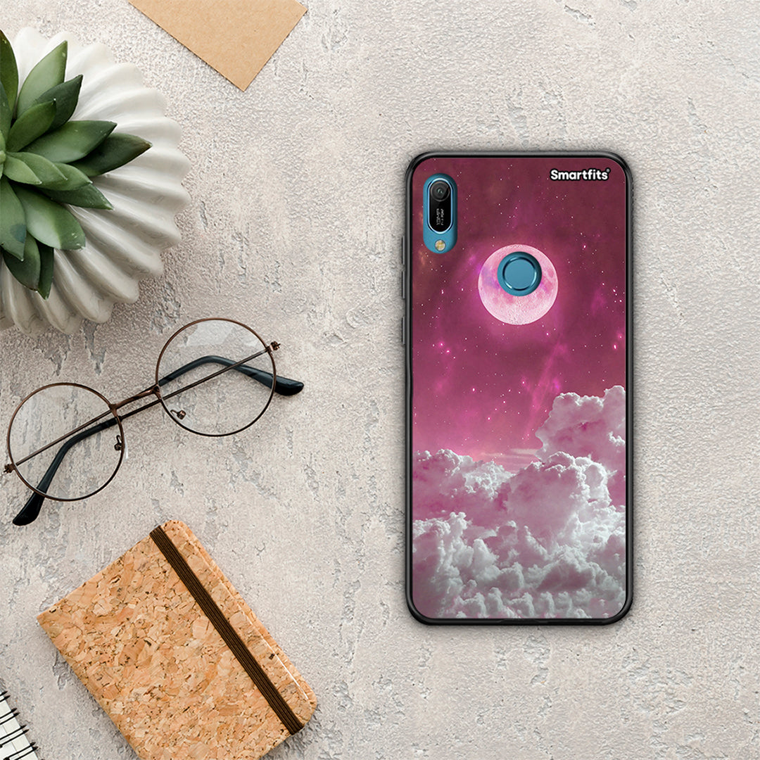 Pink Moon - Huawei Y6 2019 case