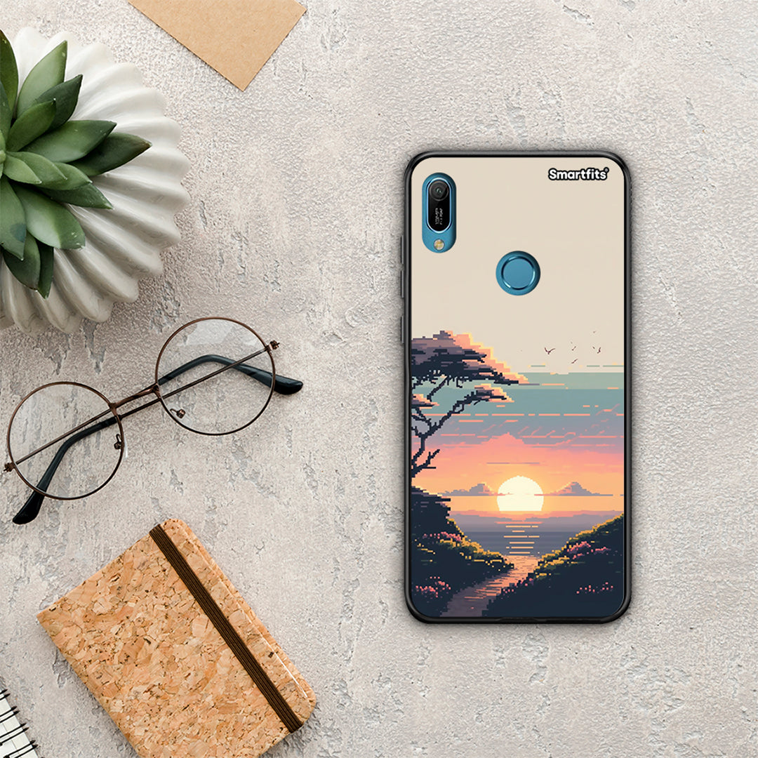 Pixel Sunset - Huawei Y6 2019 θήκη