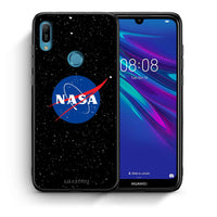 Thumbnail for Θήκη Huawei Y6 2019 NASA PopArt από τη Smartfits με σχέδιο στο πίσω μέρος και μαύρο περίβλημα | Huawei Y6 2019 NASA PopArt case with colorful back and black bezels