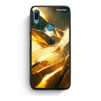 Thumbnail for Huawei Y6 2019 Real Gold θήκη από τη Smartfits με σχέδιο στο πίσω μέρος και μαύρο περίβλημα | Smartphone case with colorful back and black bezels by Smartfits