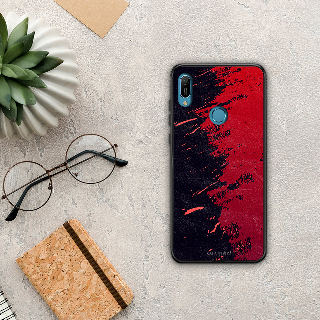Red Paint - Huawei Y6 2019 case