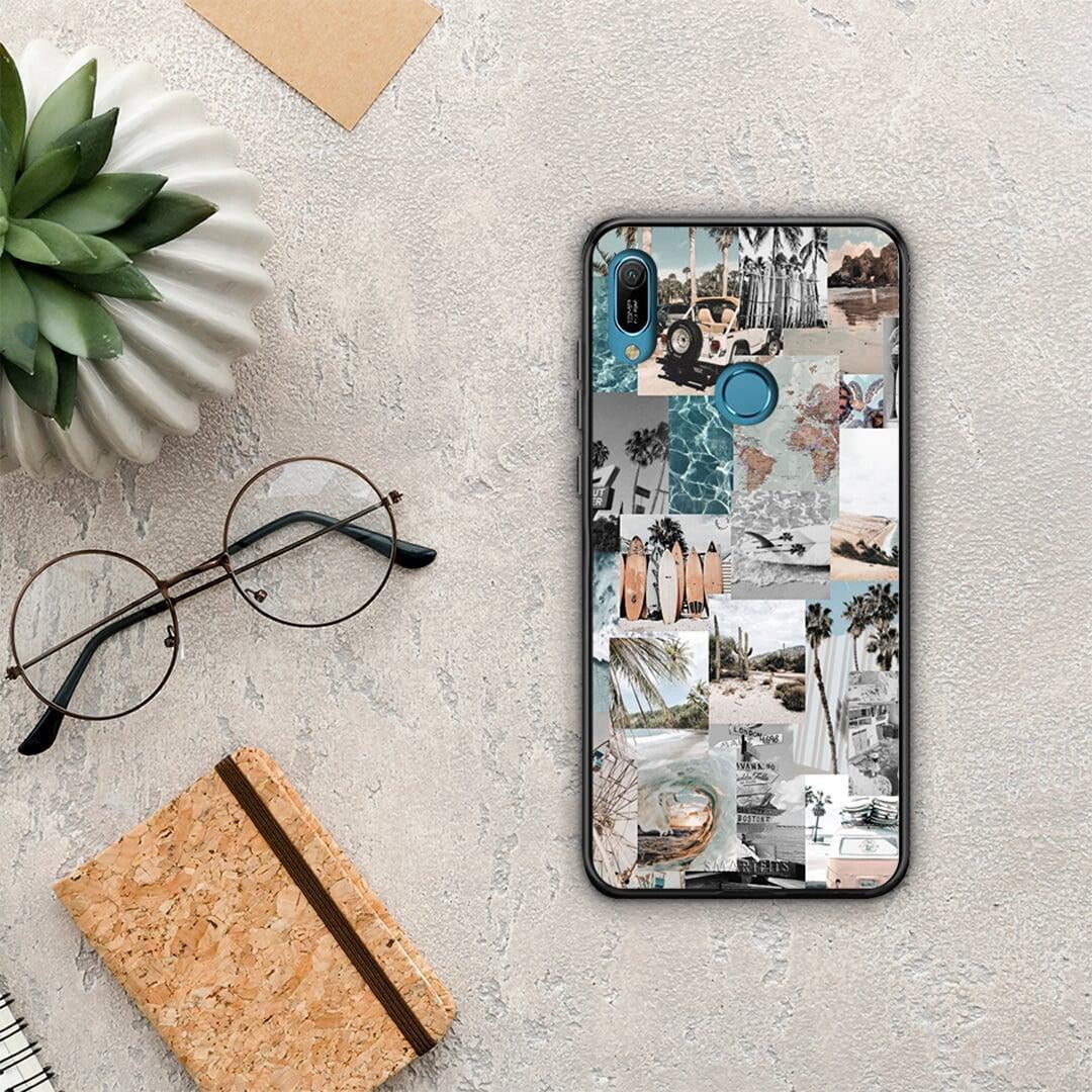 Retro Beach Life - Huawei Y6 2019 case