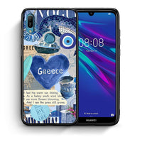 Thumbnail for Θήκη Huawei Y6 2019 Summer In Greece από τη Smartfits με σχέδιο στο πίσω μέρος και μαύρο περίβλημα | Huawei Y6 2019 Summer In Greece case with colorful back and black bezels