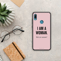 Thumbnail for Superpower Woman - Huawei Y6 2019 case