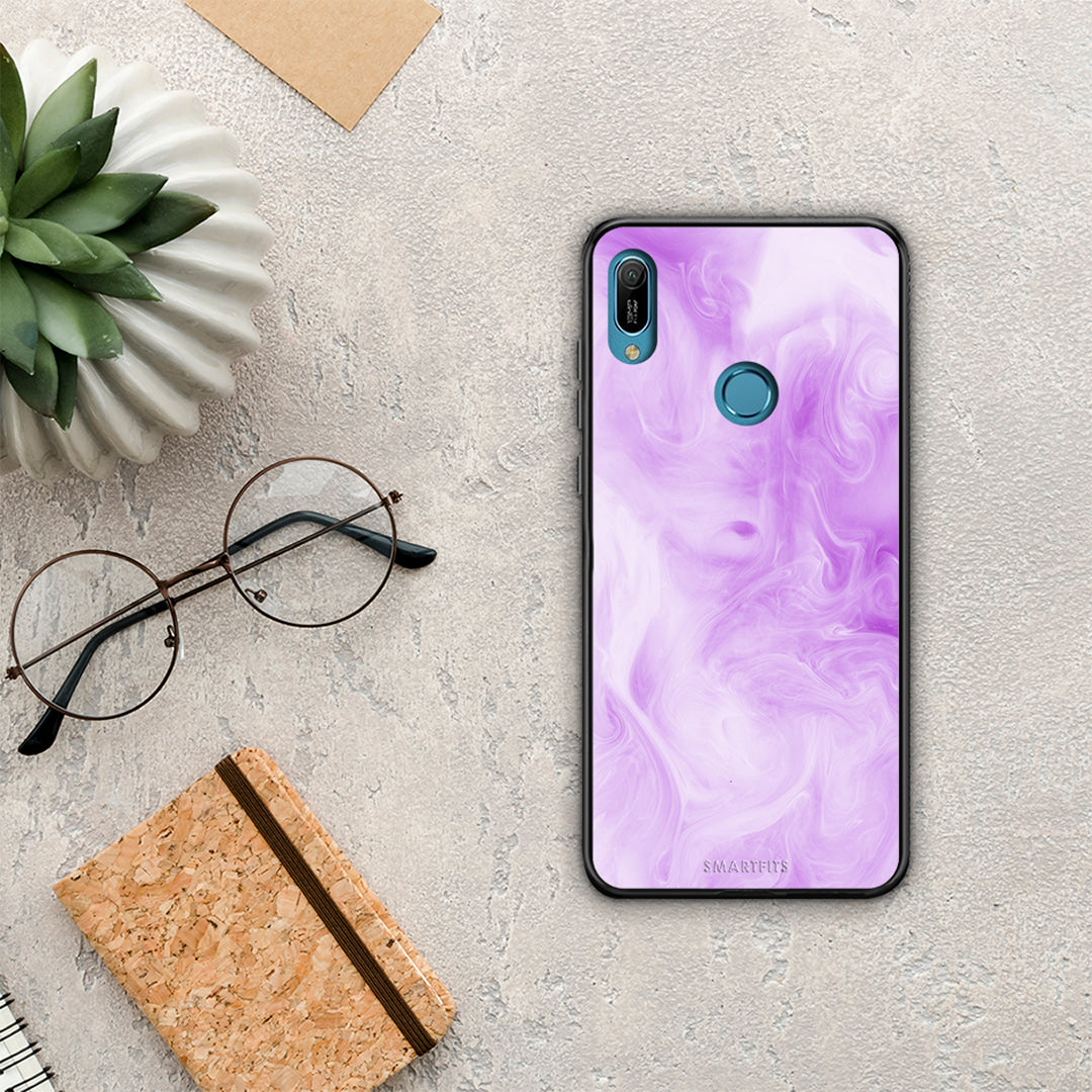 Watercolor Lavender - Huawei Y6 2019 case