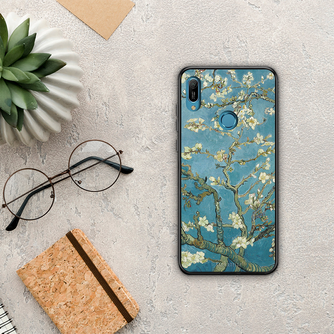 White Blossoms - Huawei Y6 2019 case