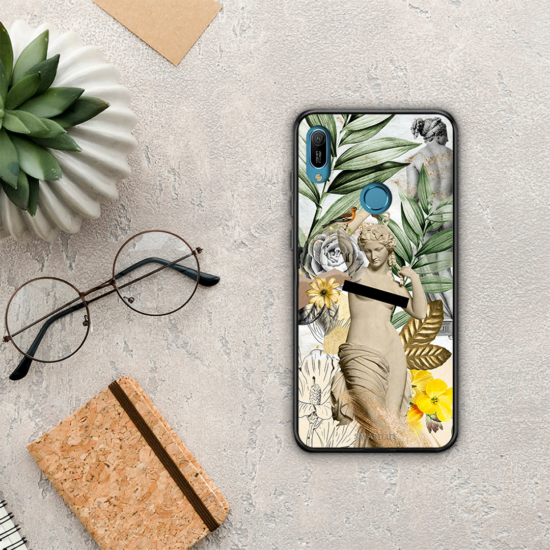 Woman Statue - Huawei Y6 2019 case