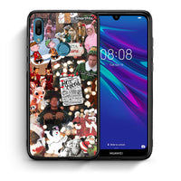 Thumbnail for Θήκη Huawei Y6 2019 Xmas Movies από τη Smartfits με σχέδιο στο πίσω μέρος και μαύρο περίβλημα | Huawei Y6 2019 Xmas Movies case with colorful back and black bezels