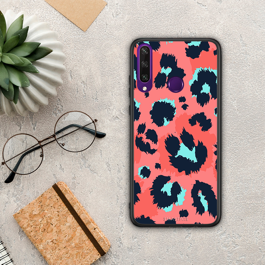 Animal Pink Leopard - Huawei Y6p case