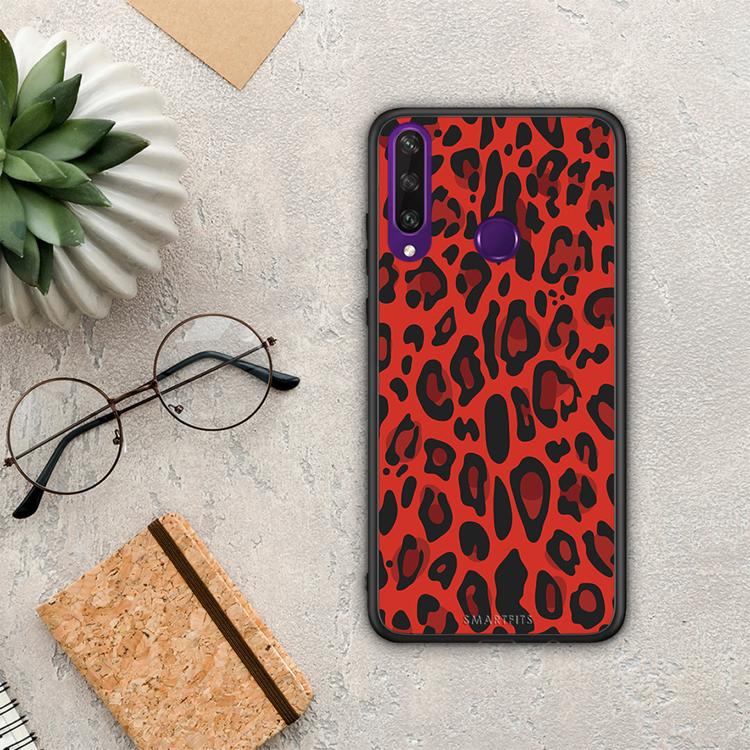 Animal Red Leopard - Huawei Y6p case