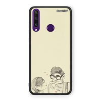 Thumbnail for Huawei Y6p Carl And Ellie θήκη από τη Smartfits με σχέδιο στο πίσω μέρος και μαύρο περίβλημα | Smartphone case with colorful back and black bezels by Smartfits