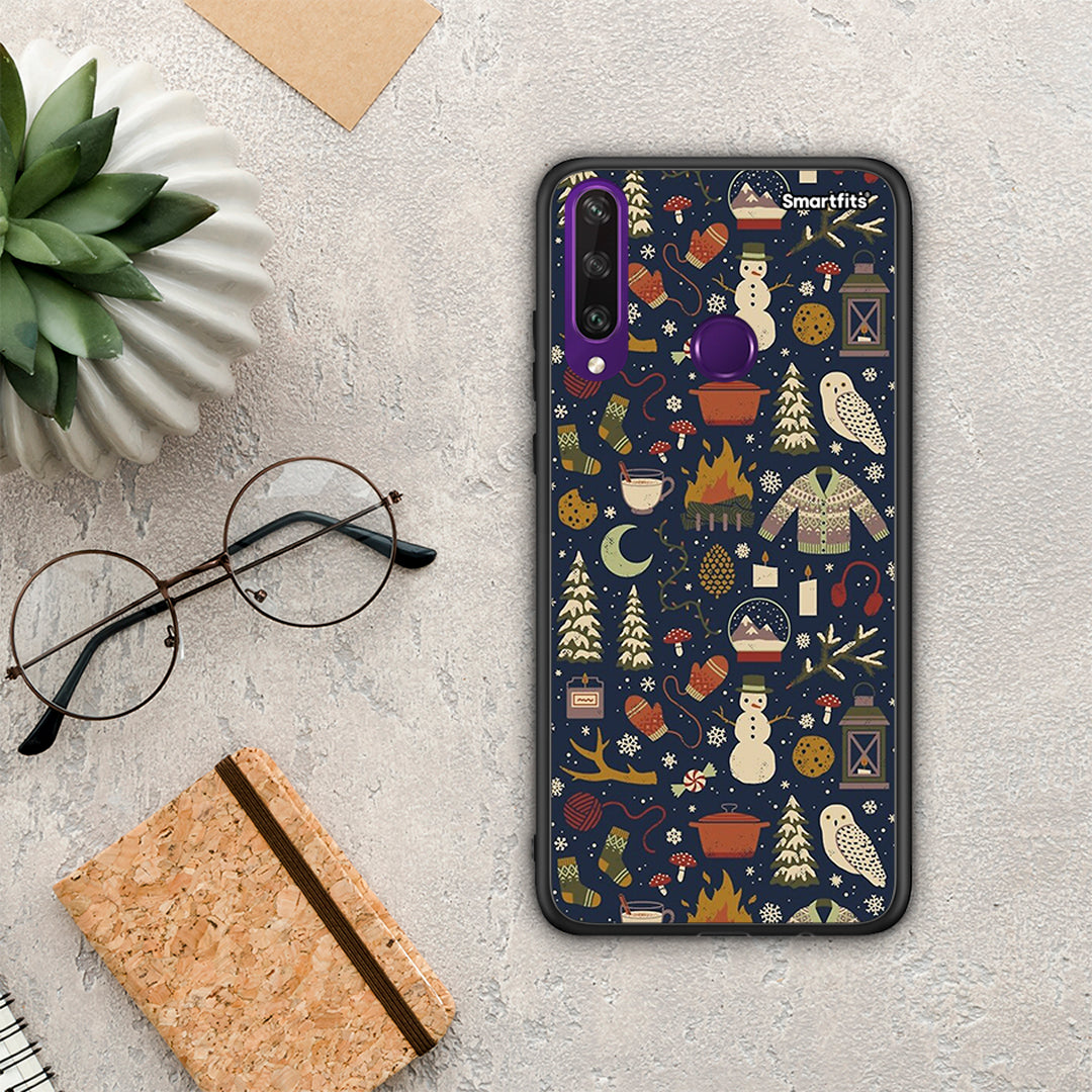 Christmas Elements - Huawei Y6p case