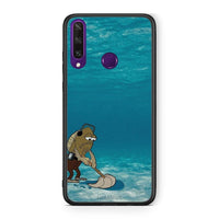 Thumbnail for Huawei Y6p Clean The Ocean Θήκη από τη Smartfits με σχέδιο στο πίσω μέρος και μαύρο περίβλημα | Smartphone case with colorful back and black bezels by Smartfits