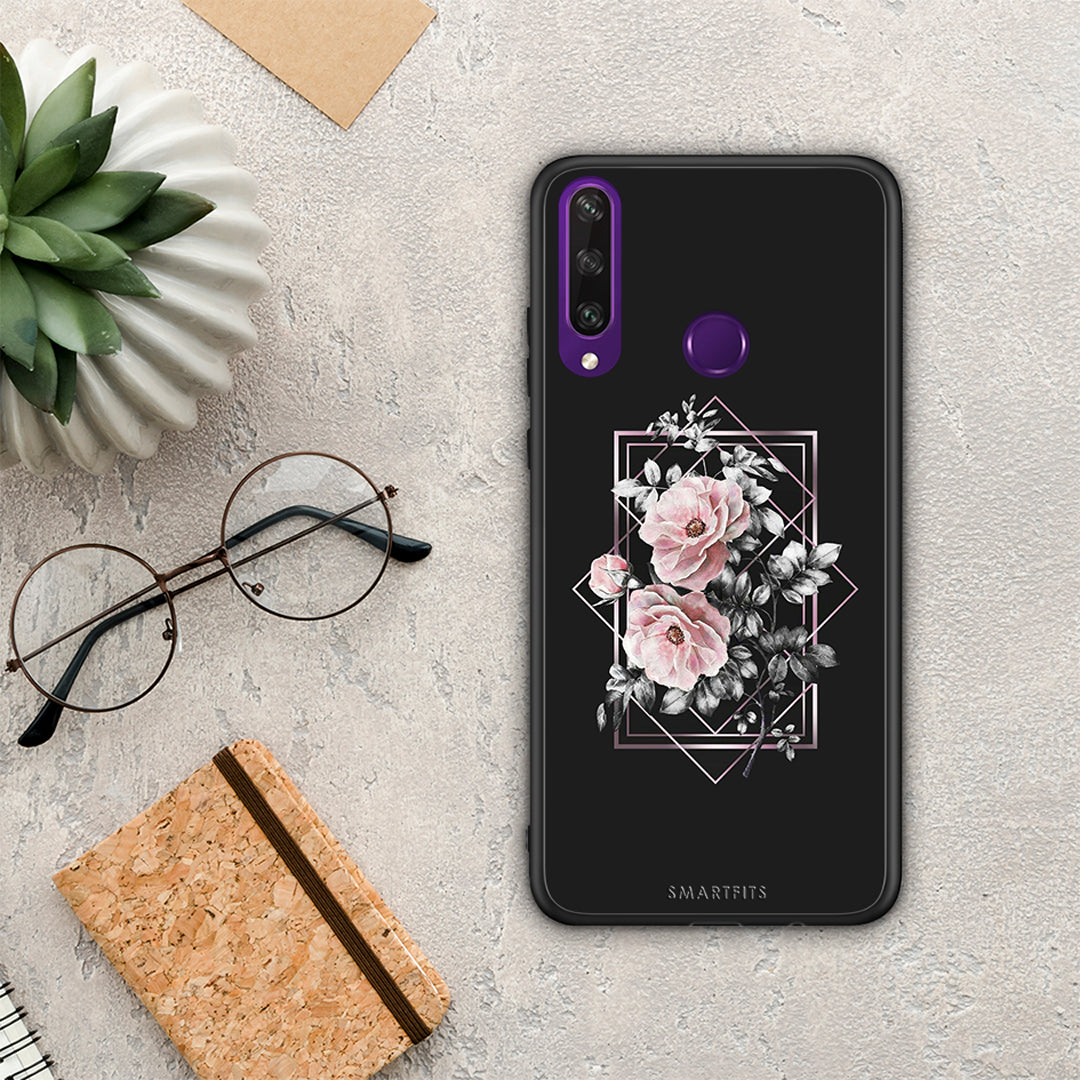 Flower Frame - Huawei Y6p case