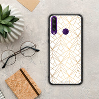 Thumbnail for Geometric Luxury White - Huawei Y6P case