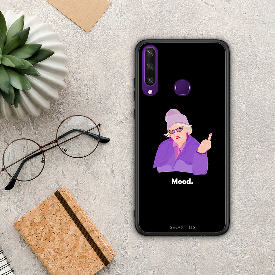 Grandma Mood Black - Huawei Y6p case