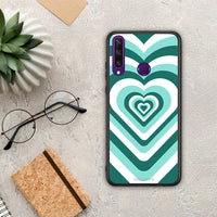 Thumbnail for Green Hearts - Huawei Y6p case
