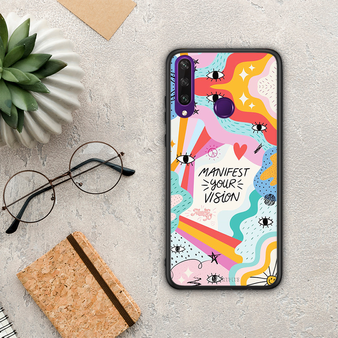 Manifest Your Vision - Huawei Y6p case