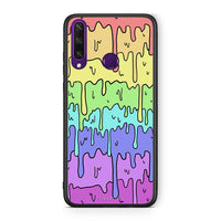 Thumbnail for Huawei Y6p Melting Rainbow θήκη από τη Smartfits με σχέδιο στο πίσω μέρος και μαύρο περίβλημα | Smartphone case with colorful back and black bezels by Smartfits