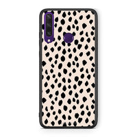 Thumbnail for Huawei Y6p New Polka Dots θήκη από τη Smartfits με σχέδιο στο πίσω μέρος και μαύρο περίβλημα | Smartphone case with colorful back and black bezels by Smartfits