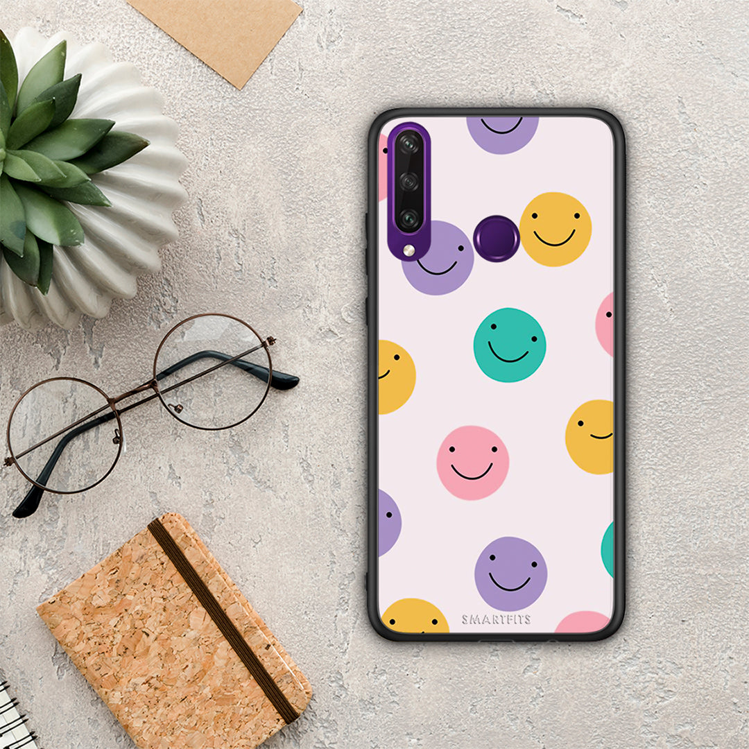 Smiley Faces - Huawei Y6p case