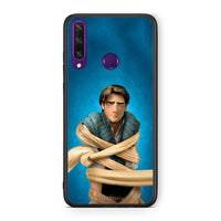 Thumbnail for Huawei Y6p Tangled 1 Θήκη Αγίου Βαλεντίνου από τη Smartfits με σχέδιο στο πίσω μέρος και μαύρο περίβλημα | Smartphone case with colorful back and black bezels by Smartfits