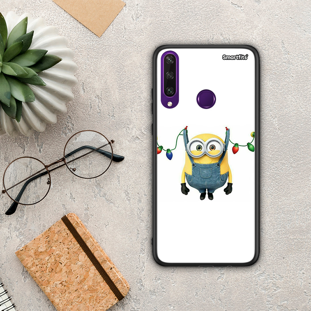 Xmas Minion Lights - Huawei Y6P case