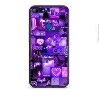 Thumbnail for Huawei Y7 2018 Collage Stay Wild Θήκη Αγίου Βαλεντίνου από τη Smartfits με σχέδιο στο πίσω μέρος και μαύρο περίβλημα | Smartphone case with colorful back and black bezels by Smartfits