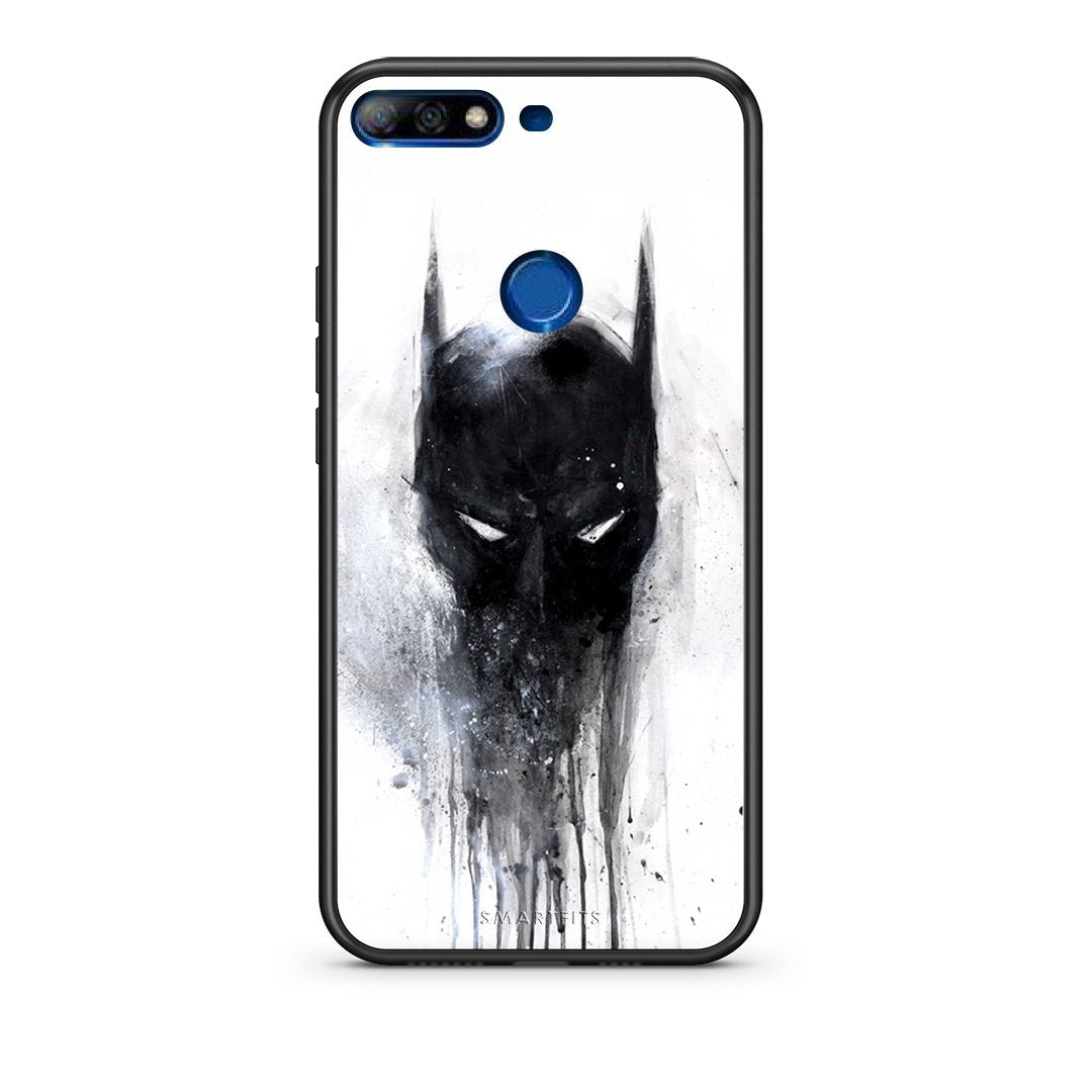 4 - Huawei Y7 2018 Paint Bat Hero case, cover, bumper