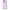 Huawei Y7 2018 Lilac Hearts θήκη από τη Smartfits με σχέδιο στο πίσω μέρος και μαύρο περίβλημα | Smartphone case with colorful back and black bezels by Smartfits