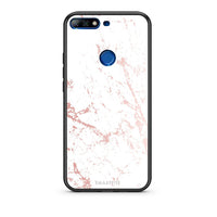 Thumbnail for 116 - Huawei Y7 2018 Pink Splash Marble case, cover, bumper