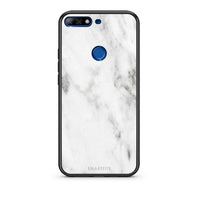 Thumbnail for 2 - Huawei Y7 2018 White marble case, cover, bumper
