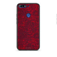 Thumbnail for Huawei Y7 2018 Paisley Cashmere θήκη από τη Smartfits με σχέδιο στο πίσω μέρος και μαύρο περίβλημα | Smartphone case with colorful back and black bezels by Smartfits