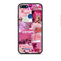 Thumbnail for Huawei Y7 2018 Pink Love Θήκη Αγίου Βαλεντίνου από τη Smartfits με σχέδιο στο πίσω μέρος και μαύρο περίβλημα | Smartphone case with colorful back and black bezels by Smartfits
