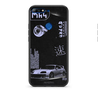 Thumbnail for Huawei Y7 2018 Tokyo Drift Θήκη Αγίου Βαλεντίνου από τη Smartfits με σχέδιο στο πίσω μέρος και μαύρο περίβλημα | Smartphone case with colorful back and black bezels by Smartfits
