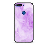 Thumbnail for 99 - Huawei Y7 2018 Watercolor Lavender case, cover, bumper