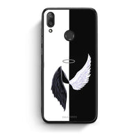Thumbnail for Huawei Y7 2019 Angels Demons θήκη από τη Smartfits με σχέδιο στο πίσω μέρος και μαύρο περίβλημα | Smartphone case with colorful back and black bezels by Smartfits
