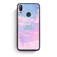 Thumbnail for Huawei Y7 2019 Anti Social Θήκη Αγίου Βαλεντίνου από τη Smartfits με σχέδιο στο πίσω μέρος και μαύρο περίβλημα | Smartphone case with colorful back and black bezels by Smartfits
