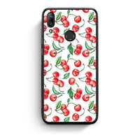 Thumbnail for Huawei Y7 2019 Cherry Summer θήκη από τη Smartfits με σχέδιο στο πίσω μέρος και μαύρο περίβλημα | Smartphone case with colorful back and black bezels by Smartfits