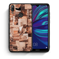 Thumbnail for Θήκη Αγίου Βαλεντίνου Huawei Y7 2019 Collage You Can από τη Smartfits με σχέδιο στο πίσω μέρος και μαύρο περίβλημα | Huawei Y7 2019 Collage You Can case with colorful back and black bezels