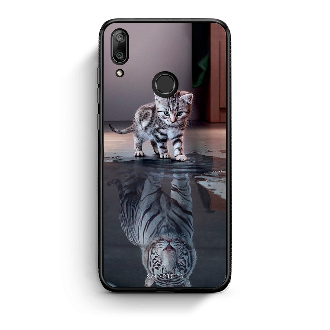 4 - Huawei Y7 2019 Tiger Cute case, cover, bumper