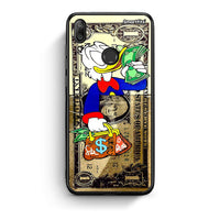 Thumbnail for Huawei Y7 2019 Duck Money Θήκη από τη Smartfits με σχέδιο στο πίσω μέρος και μαύρο περίβλημα | Smartphone case with colorful back and black bezels by Smartfits
