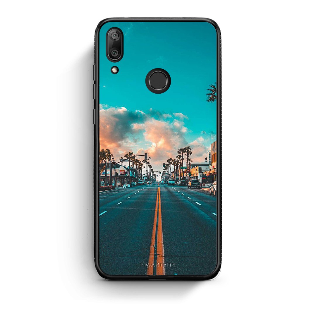 4 - Huawei Y7 2019 City Landscape case, cover, bumper